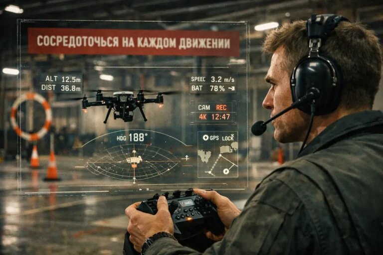    Как управление дроном отражает стиль мышления пилота "Обученик"