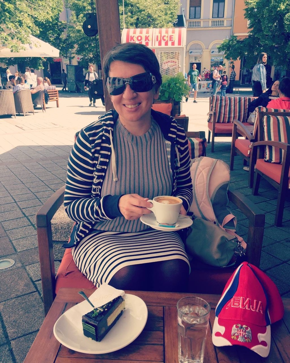 Автор и кофе в Нови Саде