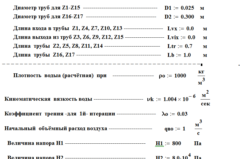 Новая методика расчёта вытяжных и приточных тройников на базе нового метода решения сложных гидравлических схем