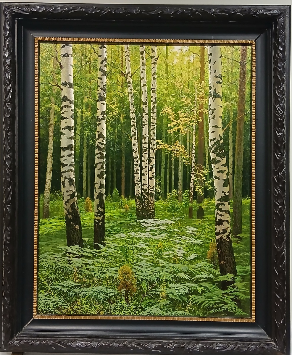 А. Храмов, Берёзовая роща, 1983г. 