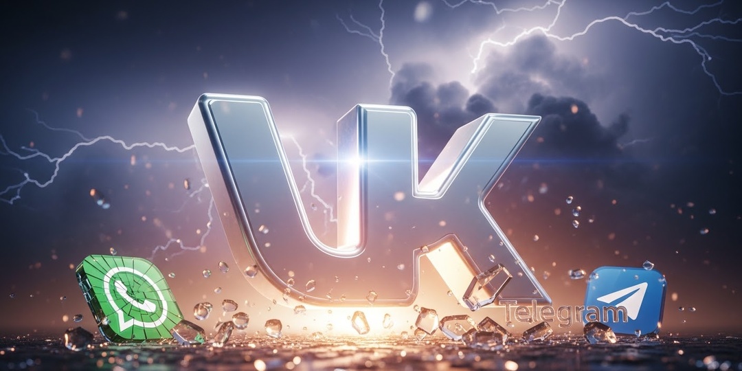 Акции VK растут на запретах WhatsApp и Telegram