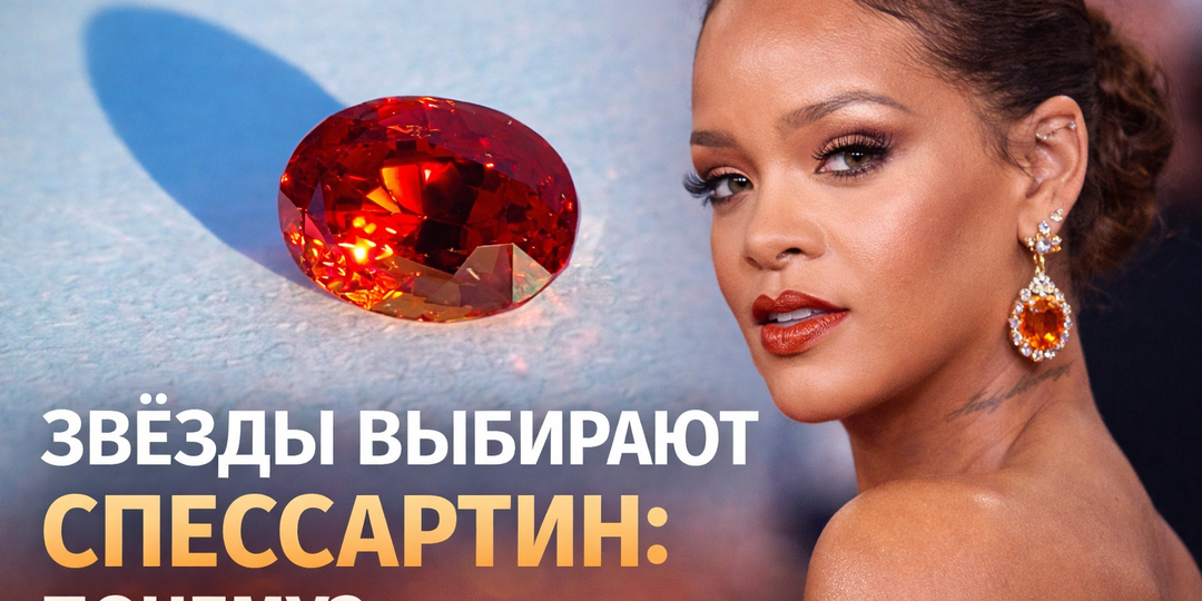 Камень цвета заката: почему мадагаскарский спессартин внезапно стал звездой красных дорожек