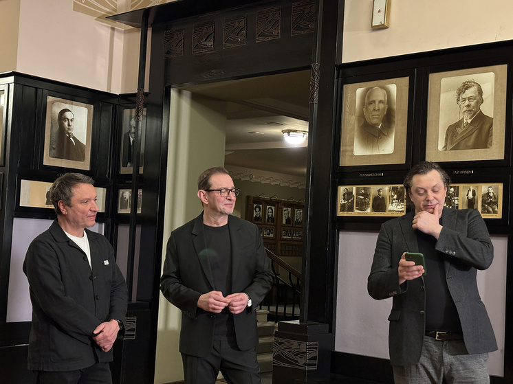     Николай Симонов, Константин Хабенский, Павел Ващилин. / Марина Бляшон