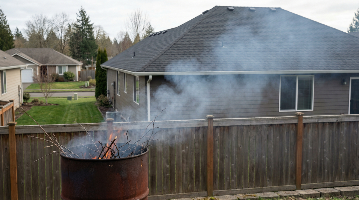 Сжигание мусора законно?