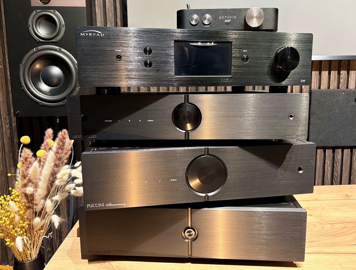 Octavio, Myryad, Audio Analogue.