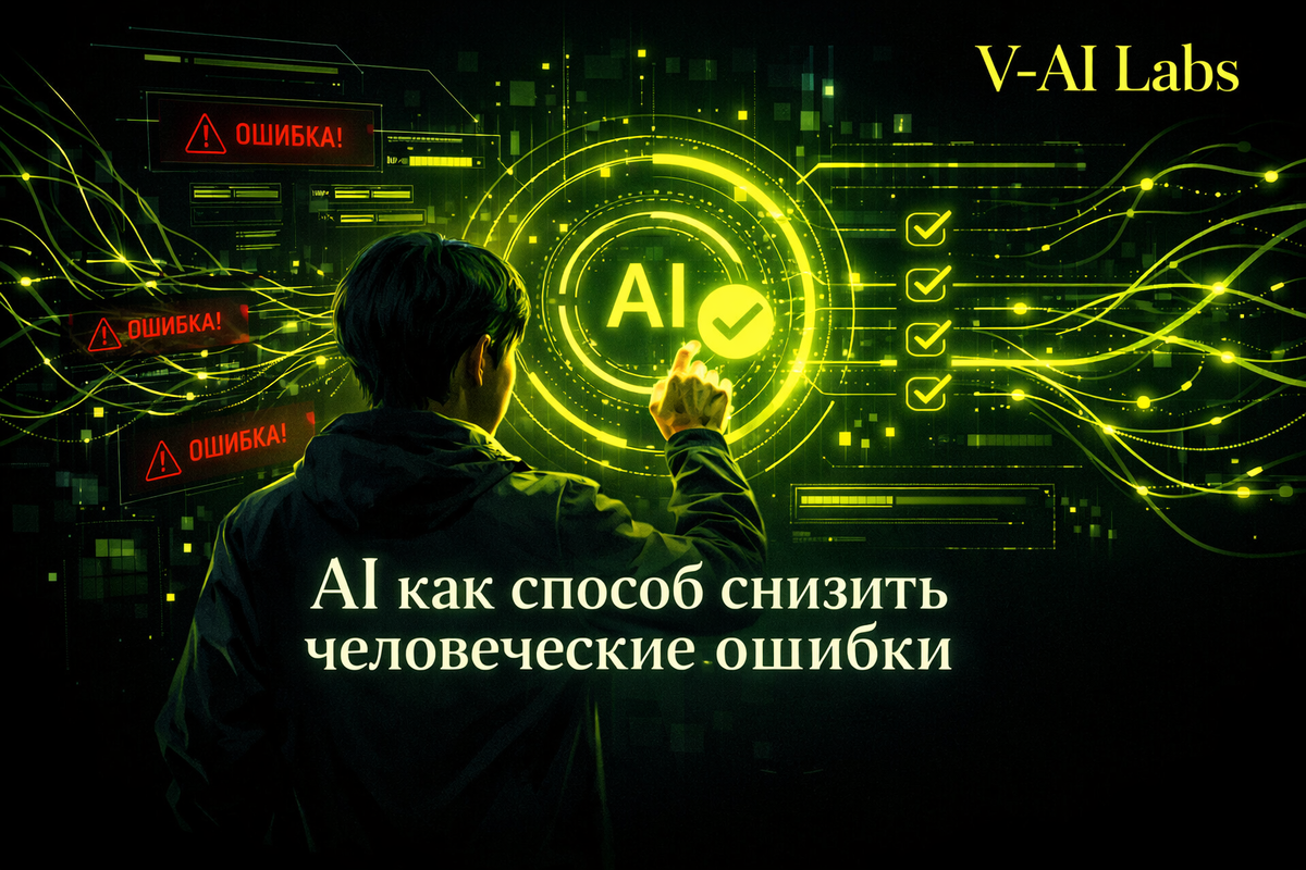    AI как способ снизить человеческие ошибки в бизнесе услуг