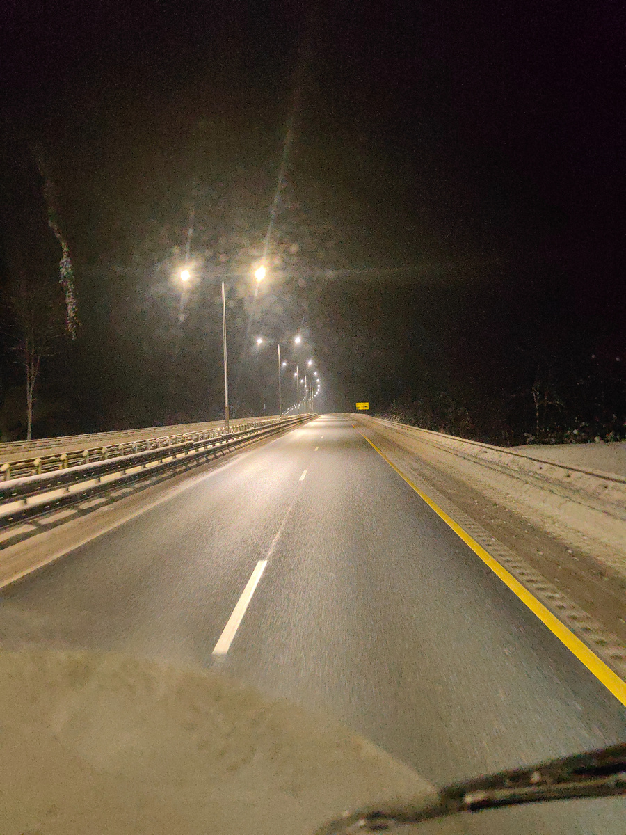 М11 Новгородская область, около 20 часов, 12.02.26