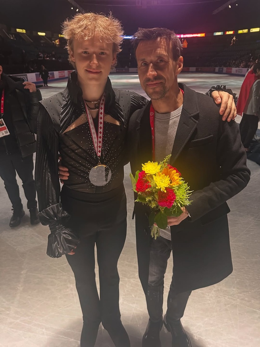    Илья Малинин с папой