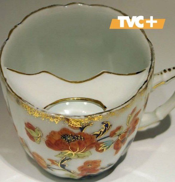 Чашка для джентельменов с усами.