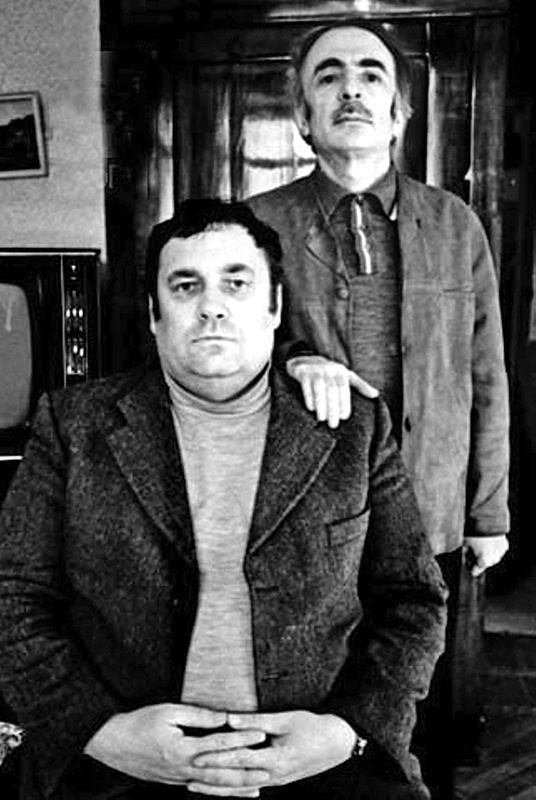 Эльдар Рязанов и Эмиль Брагинский 