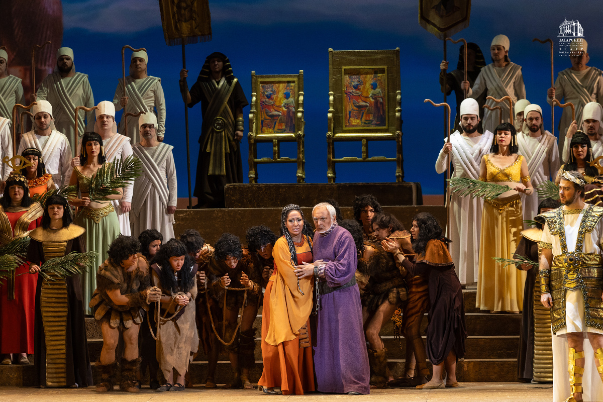 Аида - Светлана Касьян (ТАГТОиБ им. Джалиля), Амонасро - Борис Стаценко (Москва) 