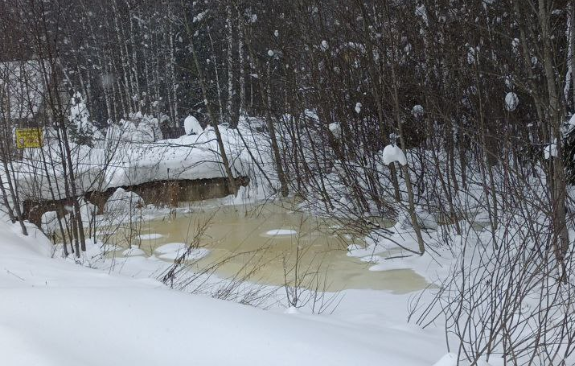 Подъем воды до моста