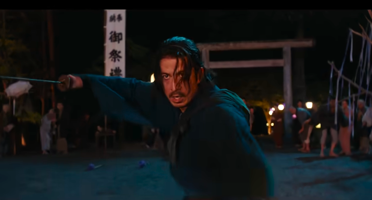 (Кадр из фильма "Икусагами: Последний самурай". Режиссеры: Митихито Фудзии, Кэнто Ямагути, Тору Ямамото.)