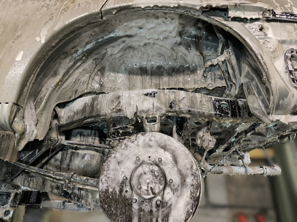 Нанесение активной пены с ингибиторами коррозии