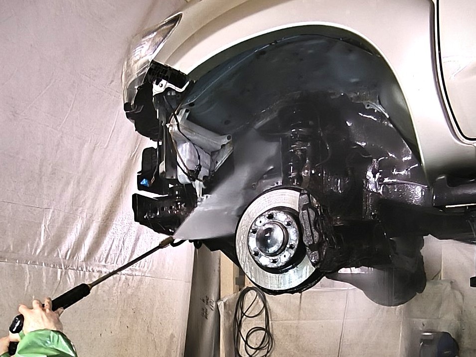 Мойка аппаратом высокого давления