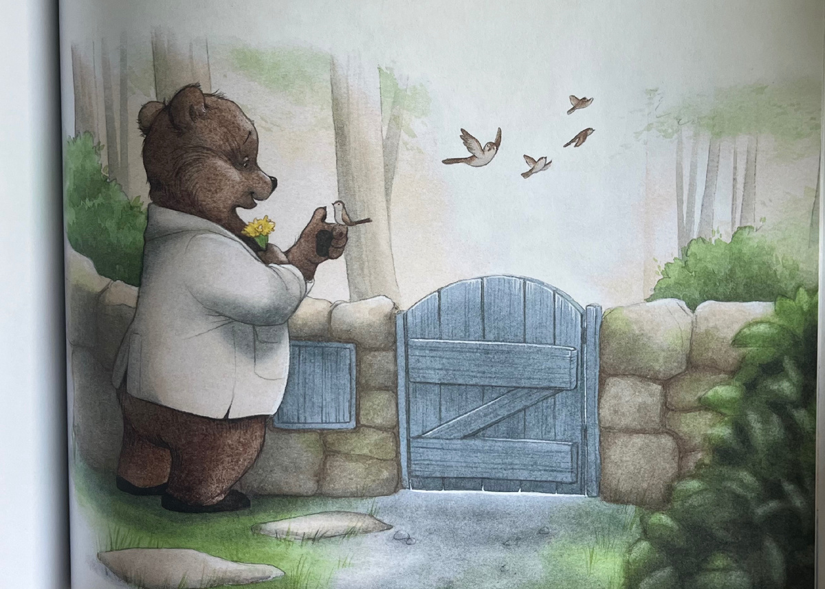 Иллюстратор Жюли Меллан. Фото автора.