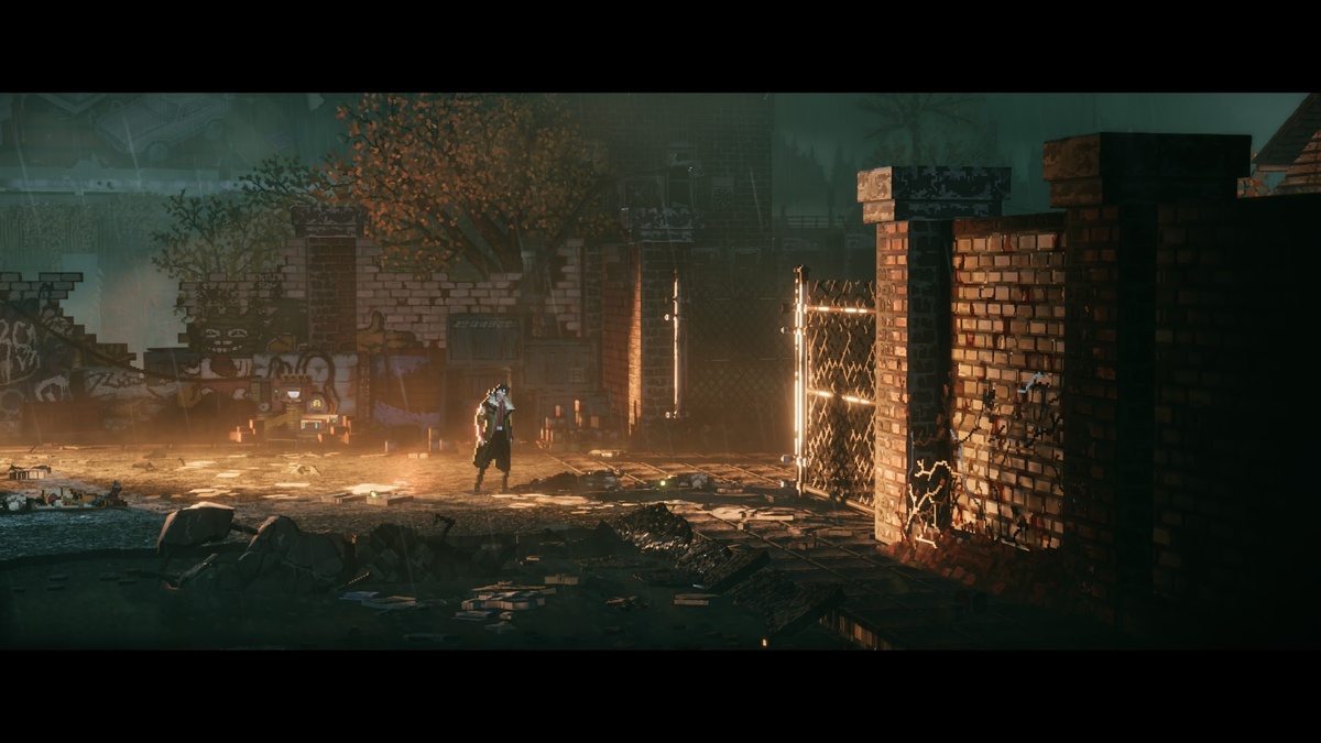 Мир разрухи за пределами технологически развитого города