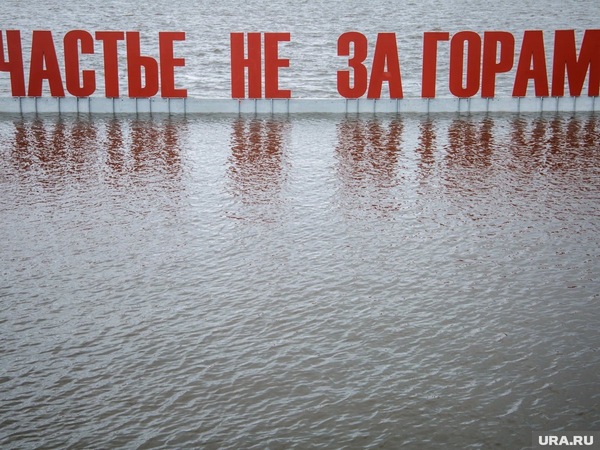     В Перми во время половодья иногда топит знаменитый арт-объект