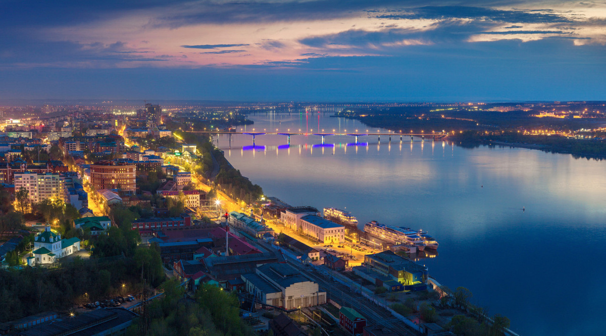 Панорама Перми. Фото: Павел Жигалов, участник конкурса РГО "Самая красивая страна"