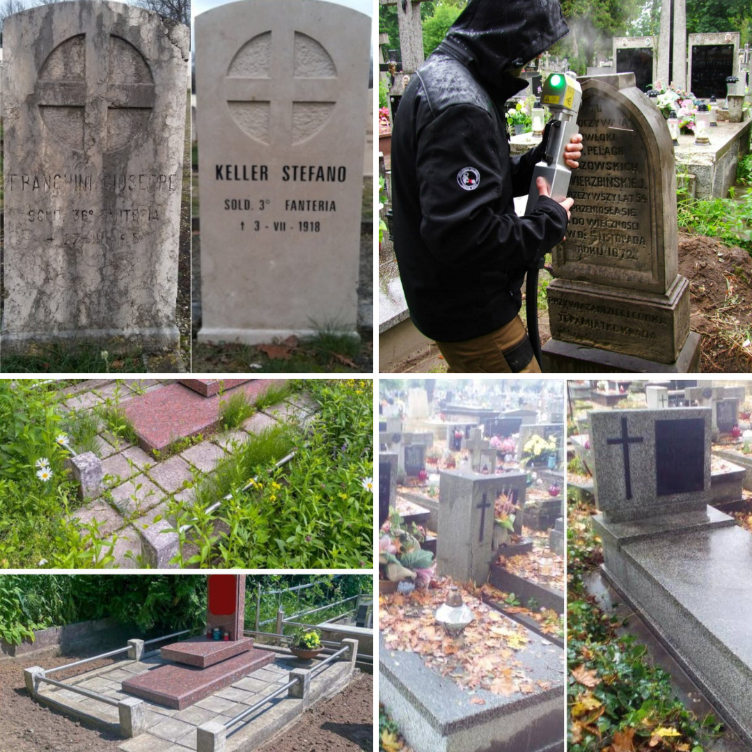 Уборка могил в Минске, Беларуси