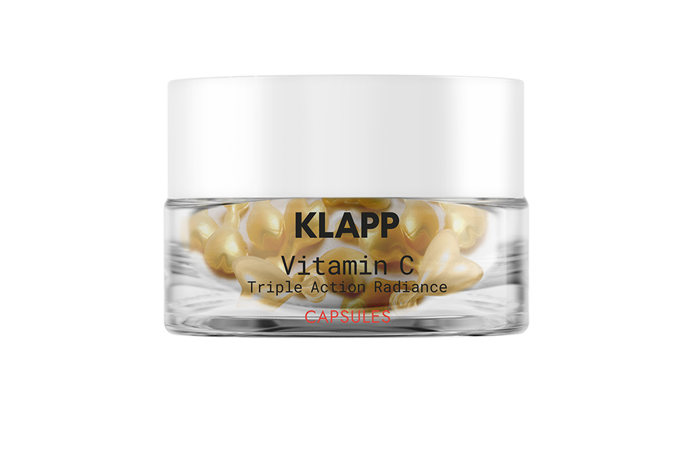     Капсулы Vitamin C Triple Action Radiance от Klapp – система антиоксидантной защиты кожи, для борьбы со стрессом, тусклостью, гиперпигментацией.    
 Фото: пресс-служба