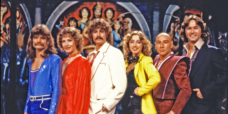 Слева направо: Л.Мандоки, Эдина Поп, Луис Потгитер, Генриета Штробель, Стив Бендер и В.Хайхель. 