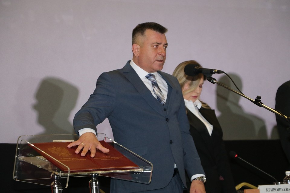    Олег Ляхов стал главой Тбилисского района. Фото: пресс-службы администрации Краснодарского края