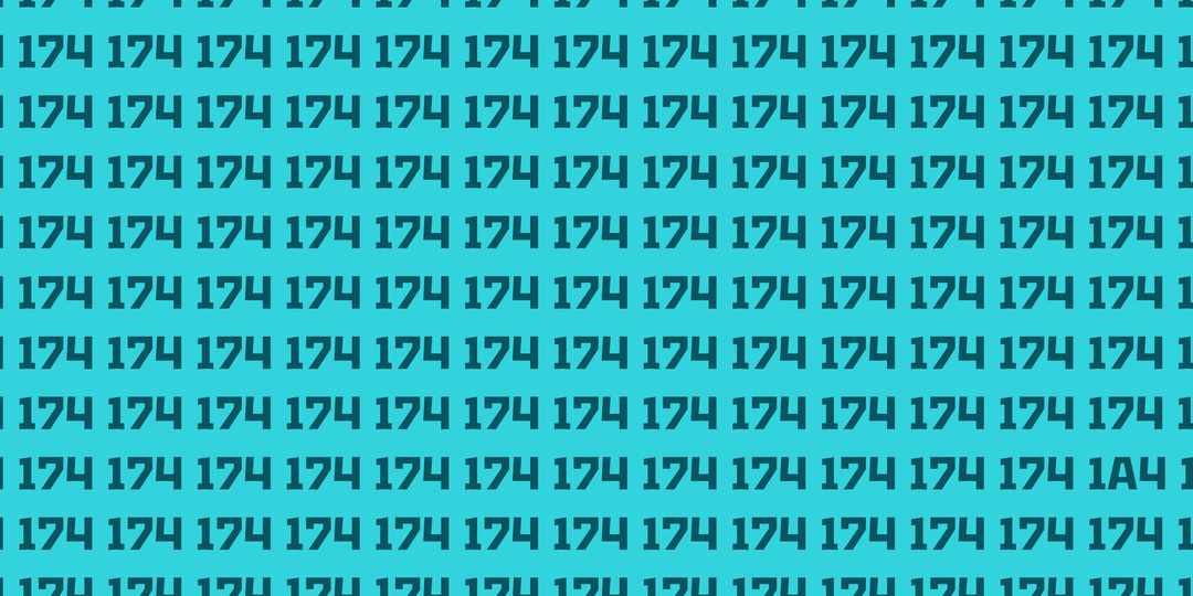 Зрительный тест на развитие скорости мышления: найдите букву на картинке за 11 секунд