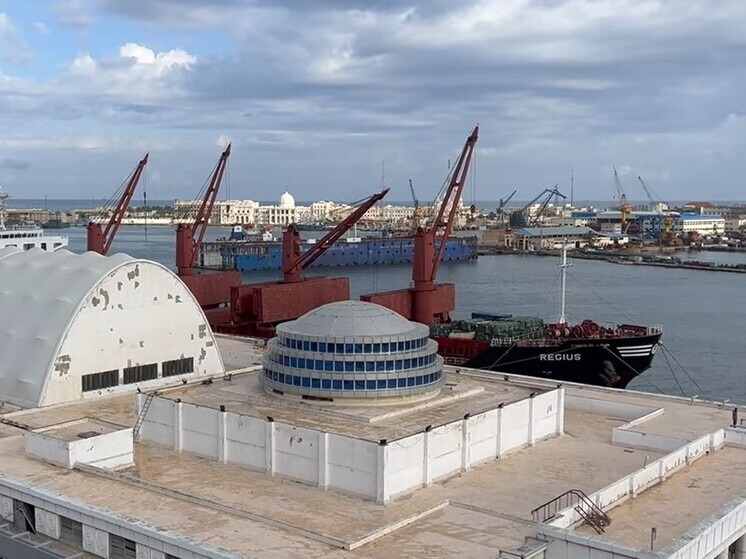     Порт Александрии. Фото: кадр из видео.