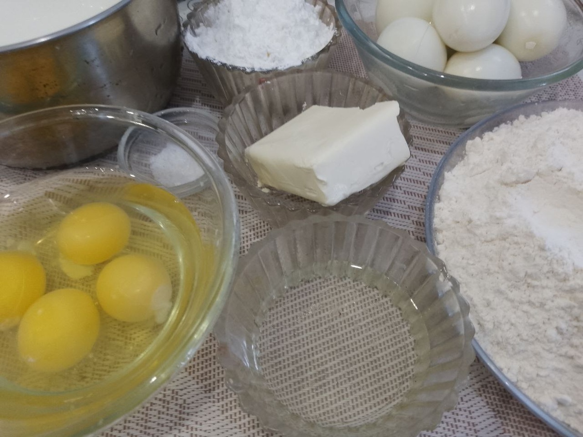 Ингредиенты для блинного теста