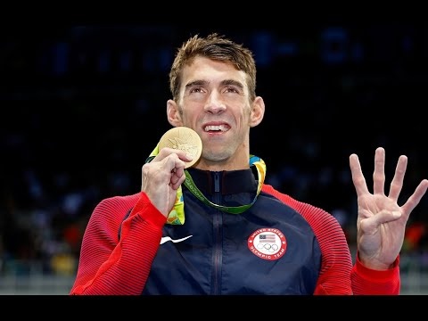 Майкл Фред Фелпс II — американский пловец, 23-кратный олимпийский чемпион (13 раз — на индивидуальных дистанциях, 10 — в эстафетах). Спортивные прозвища — «Балтиморская пуля» и «Летающая рыба». 