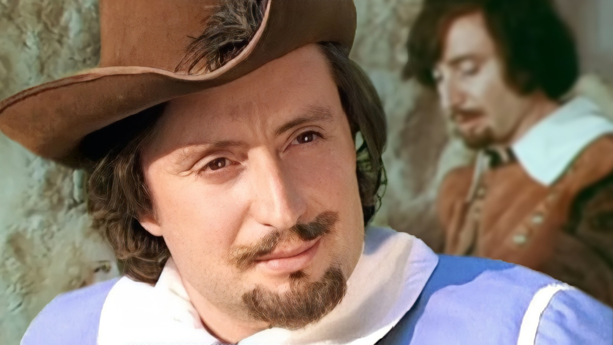 Вениамин Смехов в роли Атоса в телефильме "Д’Артаньян и три мушкетера".