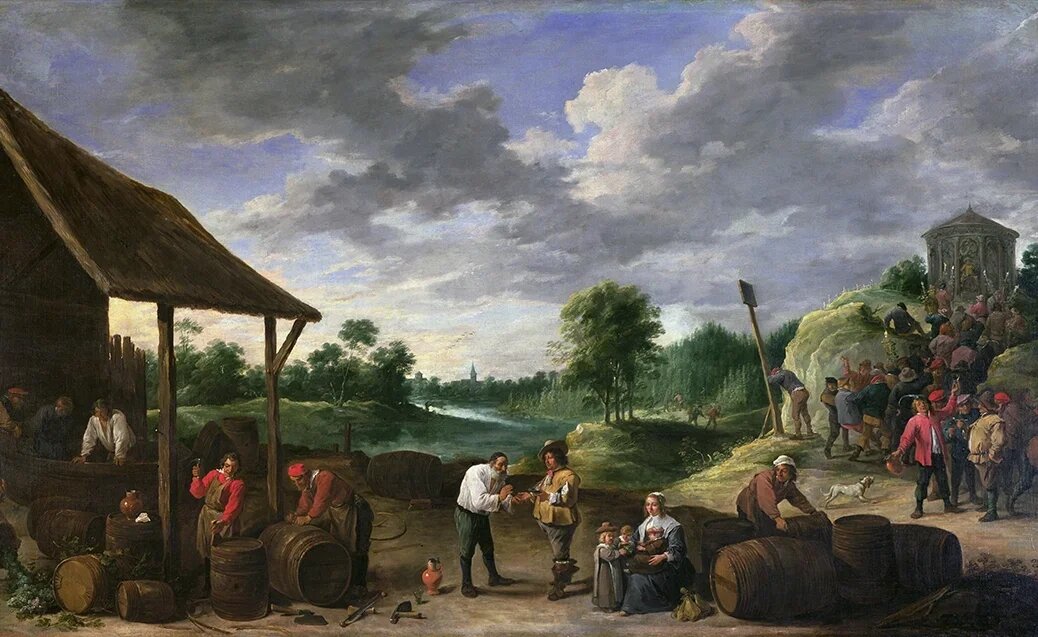 Длинная, но короткая: история выдержки вина в деревянных бочках: небольшие бочки, которые удобно катать 1-2 взрослым людям. By caxap and wine