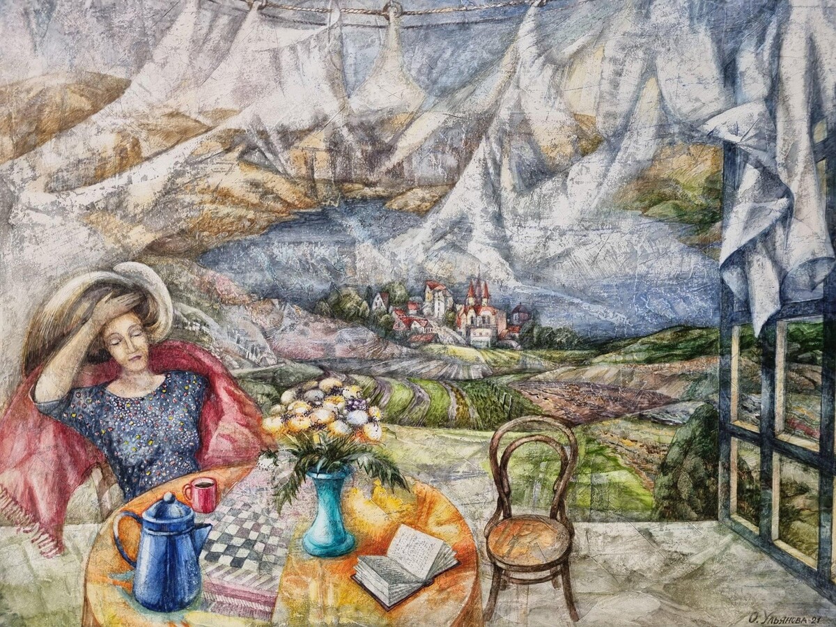 © Ольга Ульянова. Картина с выставки «Ветер перемен. Продолжение». 2023. 