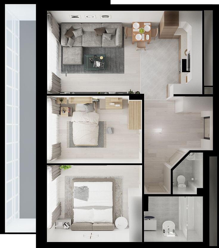 Комплектация дизайн проекта интерьера