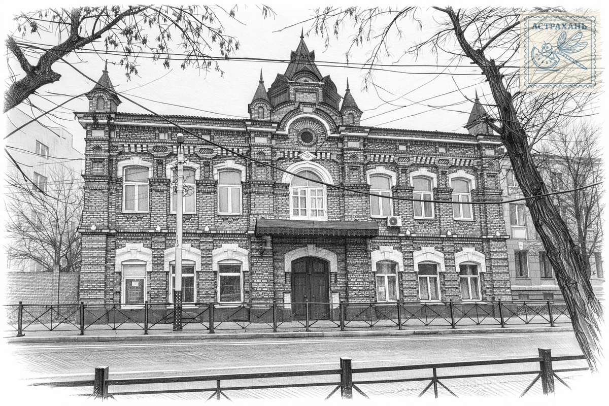 Дом Сериковой, каким он мог когда-то быть