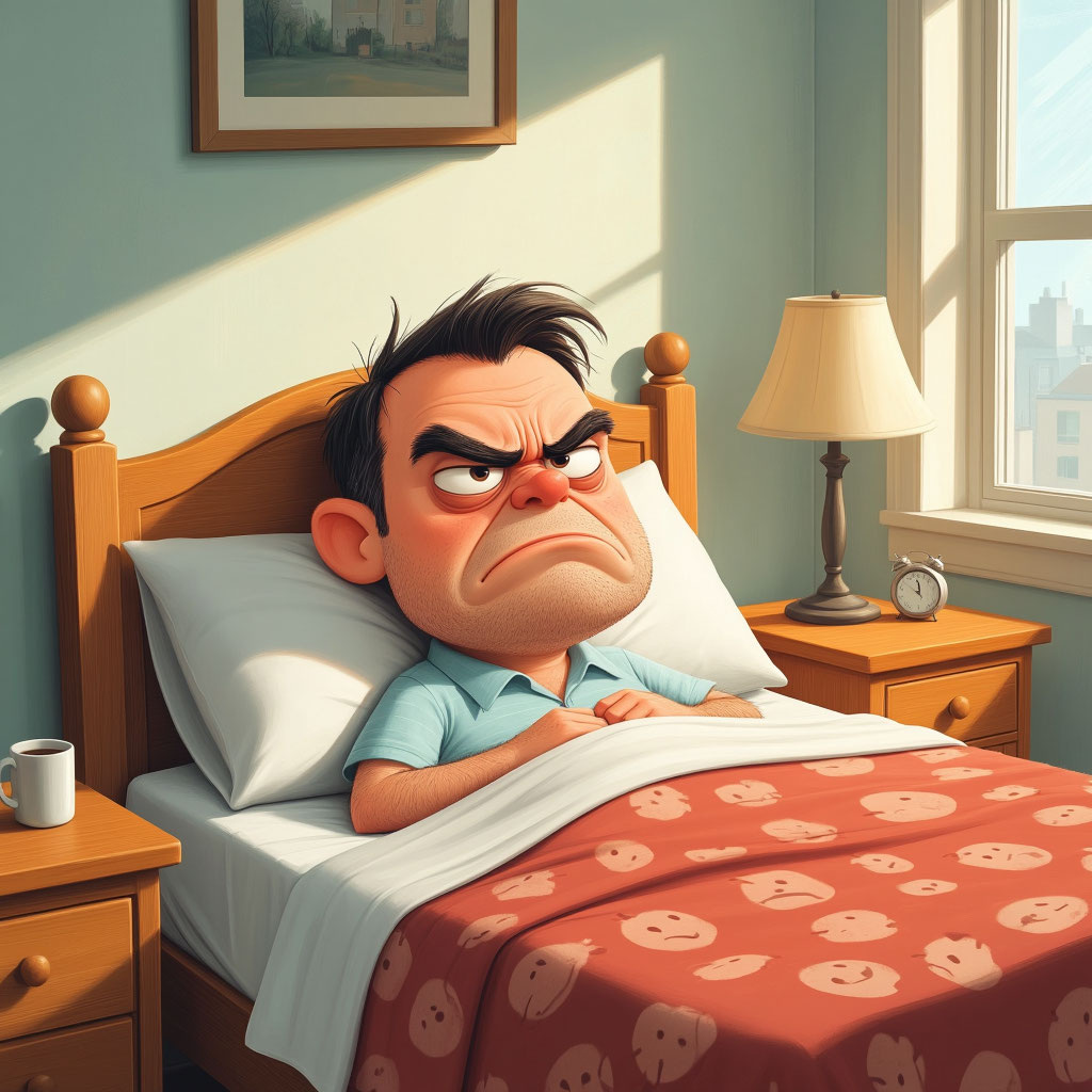 Напоминает меня с утра перед работой:)