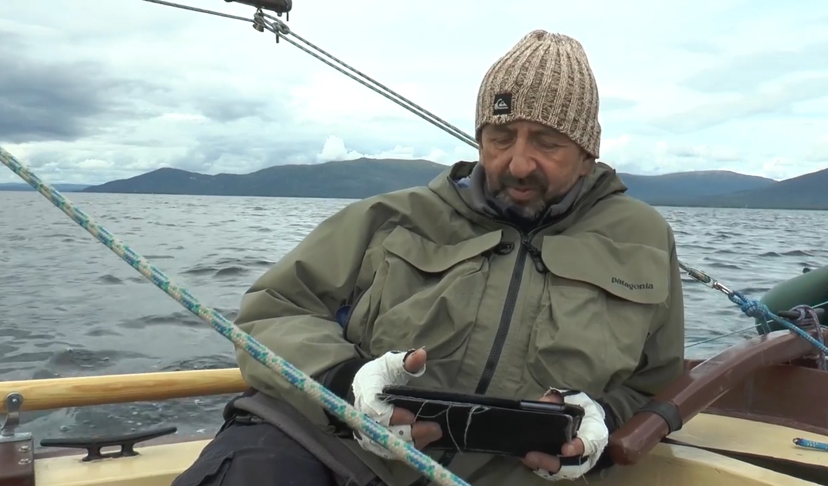 Время, когда спутниковая связь еще работала, а карты в Навионикс были доступны