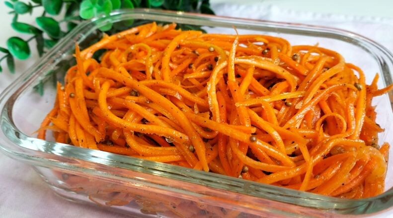 Морковь по-корейски дома — просто, дёшево и очень вкусно. Делюсь проверенным рецептом