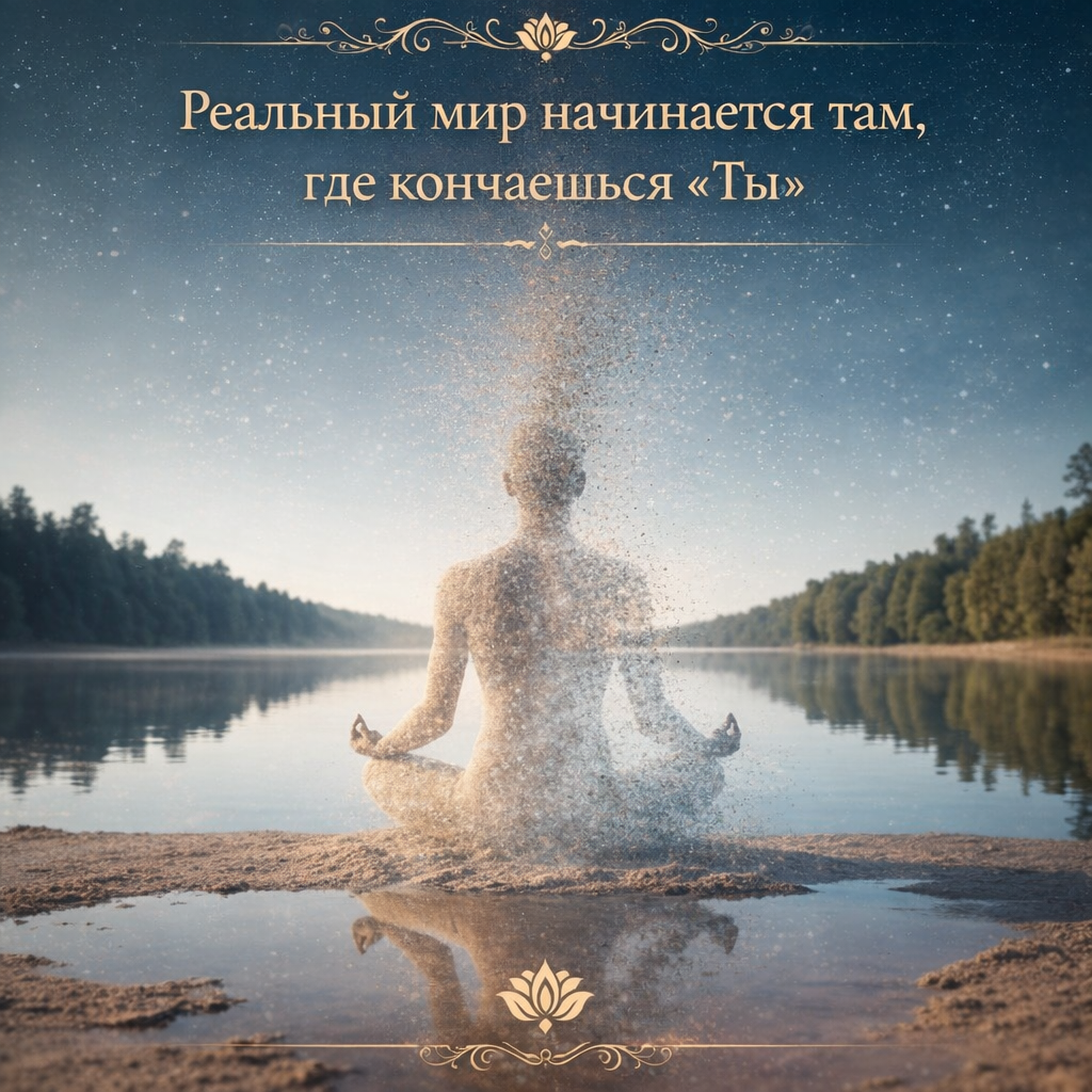 Это не диссоциация. Это результаты долгих попыток познать "КТО Я?"