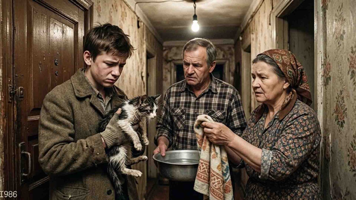 Тот самый дождливый вечер 1986-го, когда мы поняли: чистота ковров не так важна, как доброта в сердце сына. Спасенный «заморыш» Мурзик стал не просто питомцем, а настоящим клеем для нашей семьи.