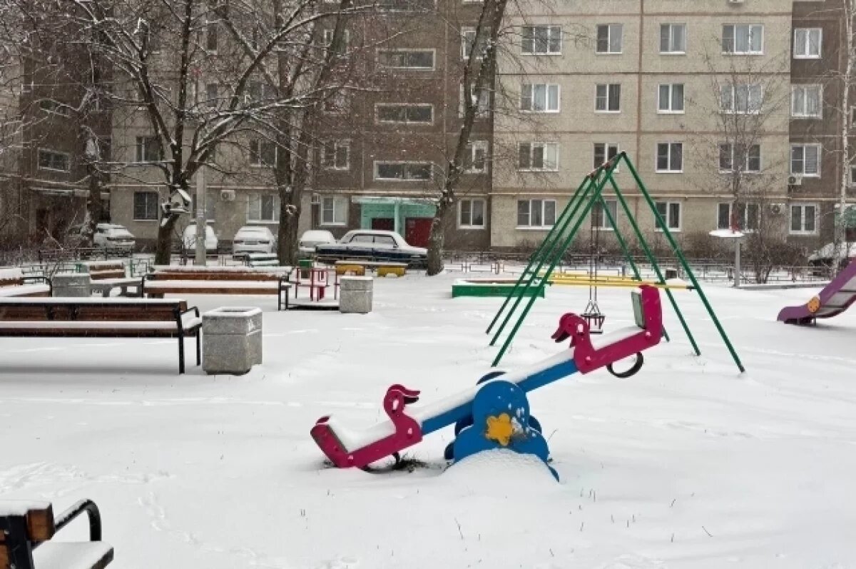    В парке Ашманна летом откроют детские площадки