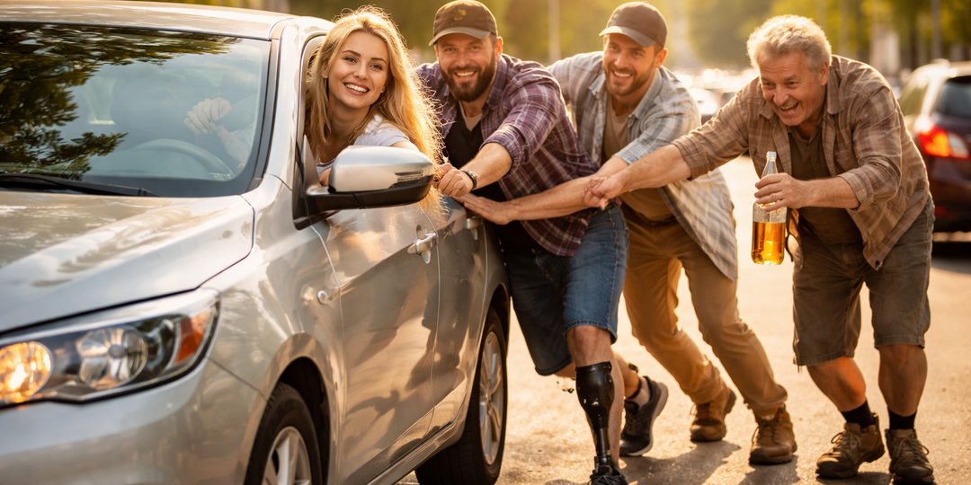 Дорожные супергерои на подхвате
