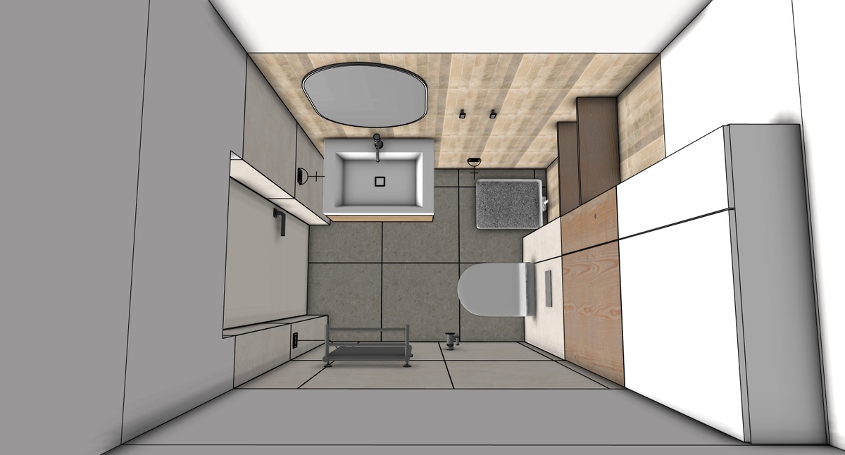 Трехмерная модель в SketchUp