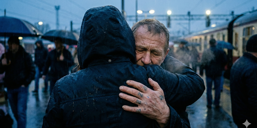 Я вышел из тюрьмы через 25 лет. И увидел на вокзале свою дочь, которая ждала меня всю жизнь