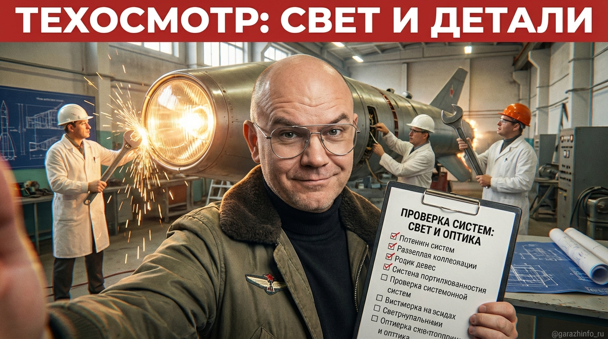    Важно не забыть проверить свет фар и другие мелочи при осмотре авто. Zero8