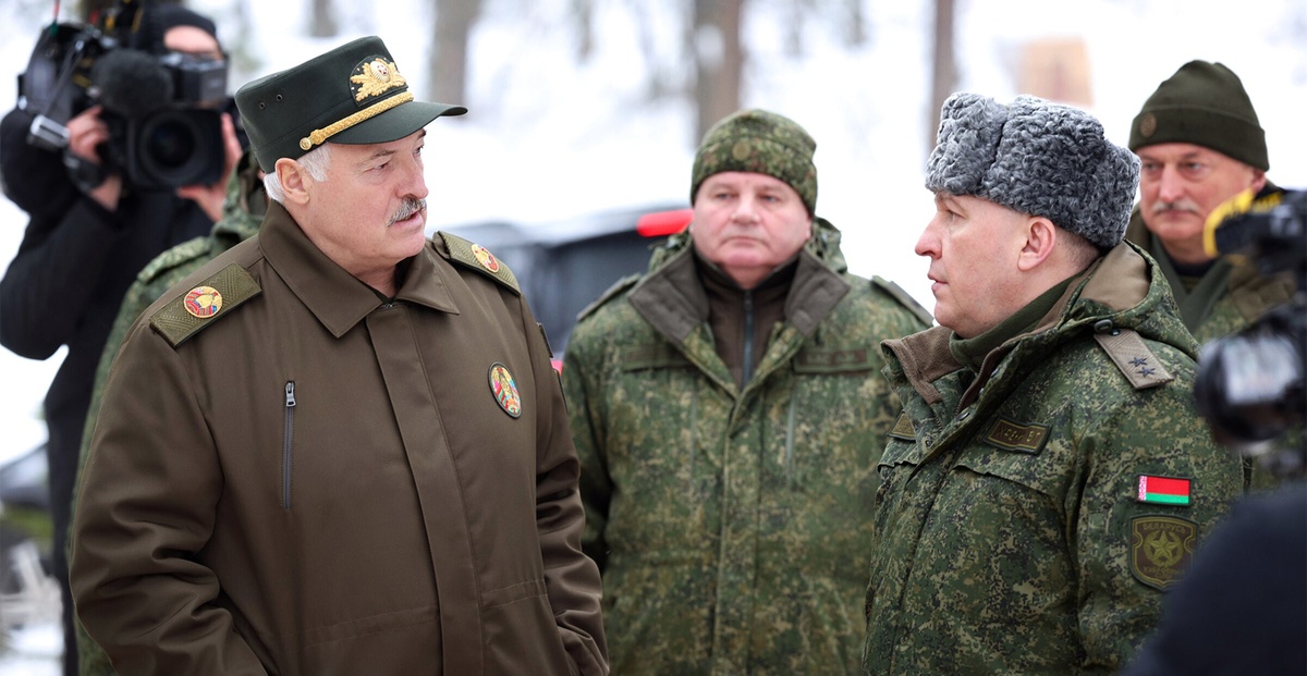 Александр Лукашенко и Виктор Хренин