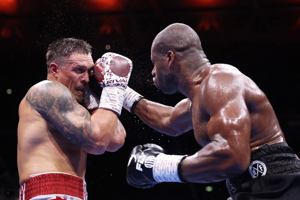 Дюбуа (22-3) выходит на бой с Уордли через 10 месяцев после того, как его нокаутировал Усик Фото: Getty3