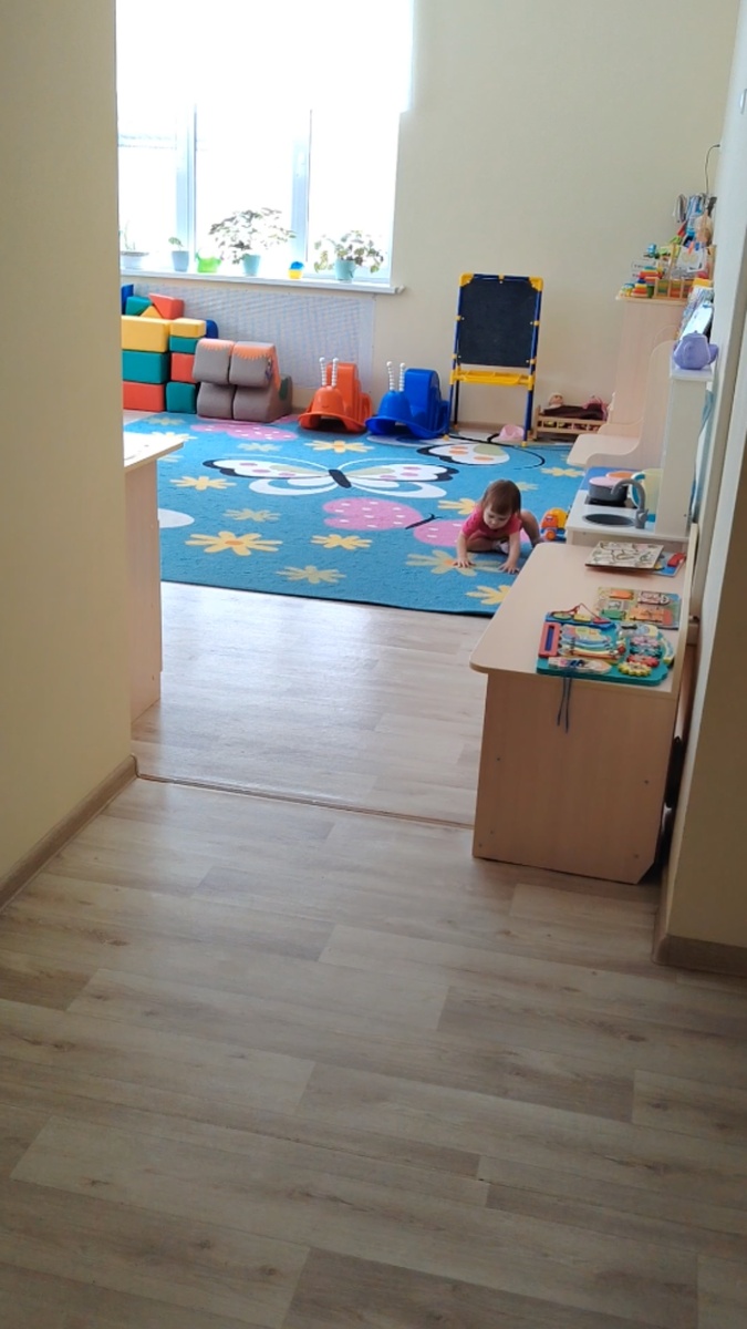 Чуть поздно начала снимать, слишком умилительную картину увидела