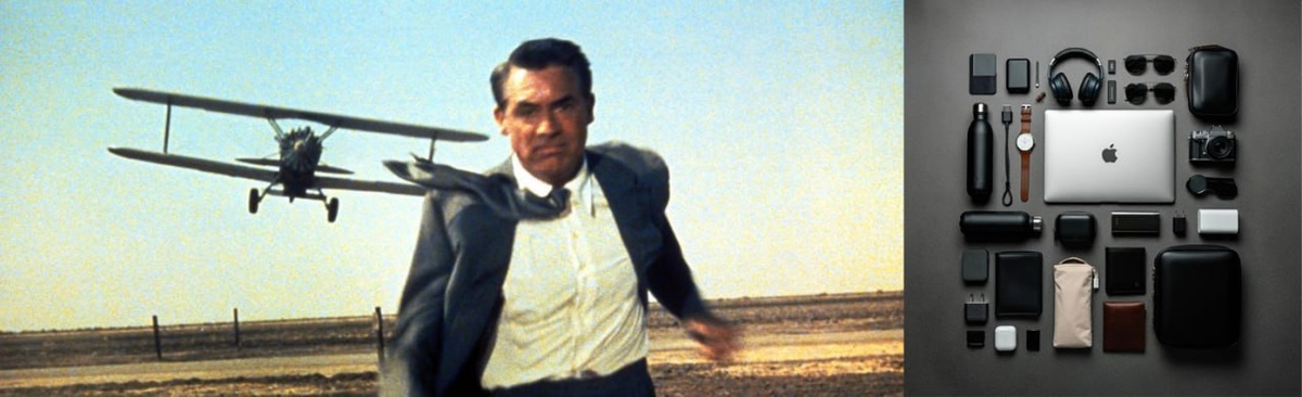 Кадр из фильма "На север через северо-запад" (1959)